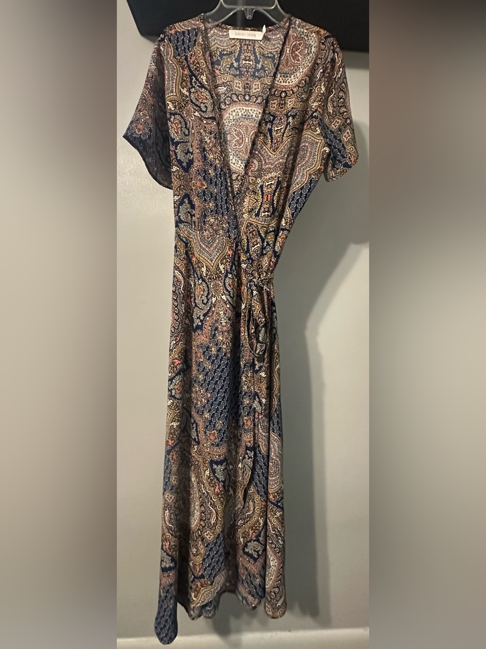 Bishop + Young Wrap Dress with Tie Waist